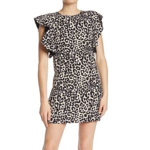 Laundry By Shelli Segal Leopard Mini Dress